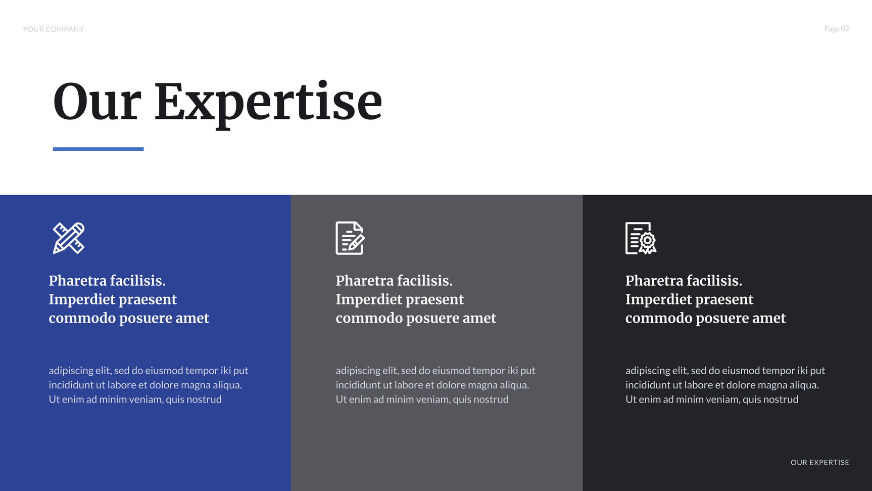 Blue Modern Business Presentation