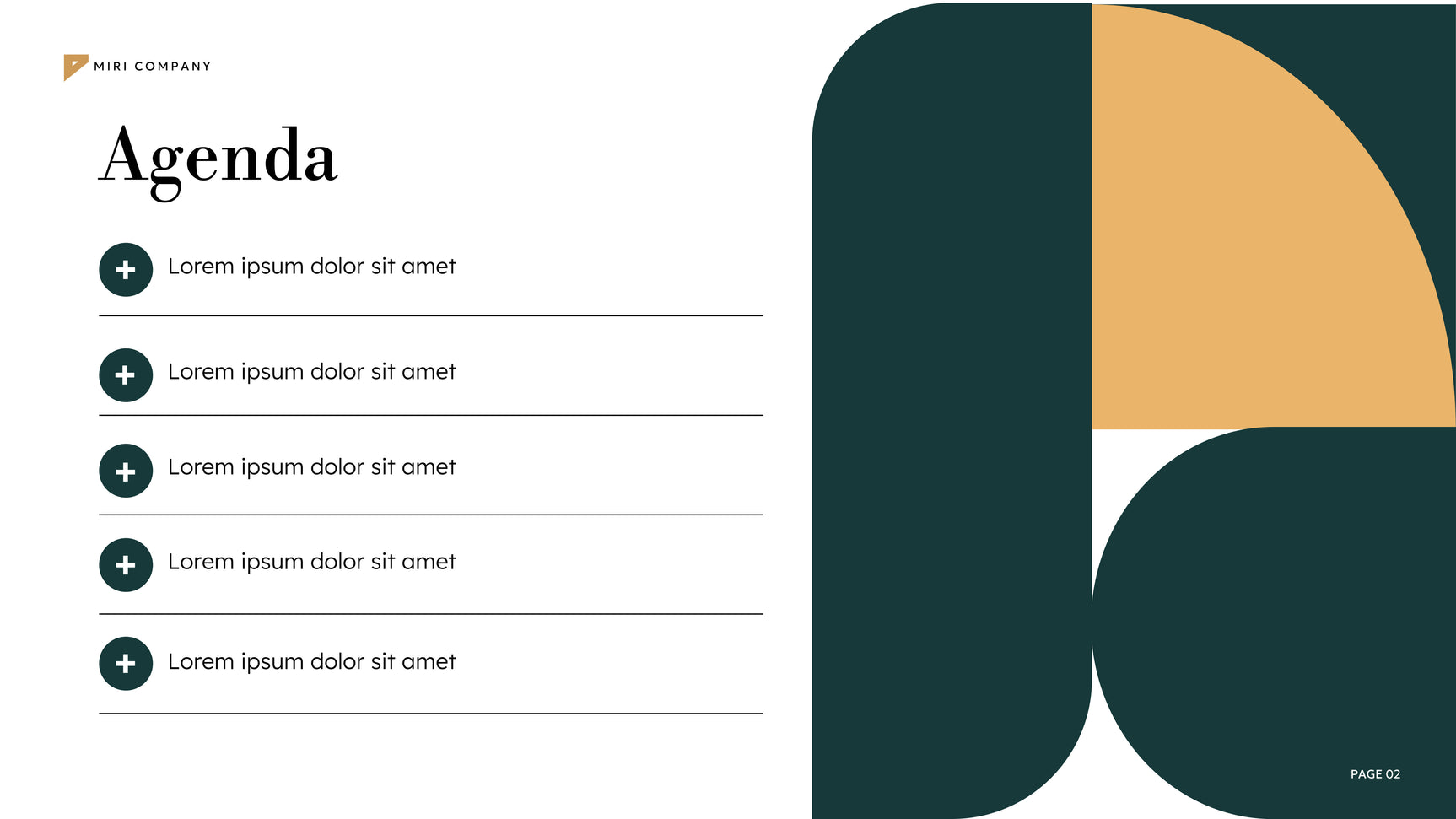 Teal Geometric Marketing Plan