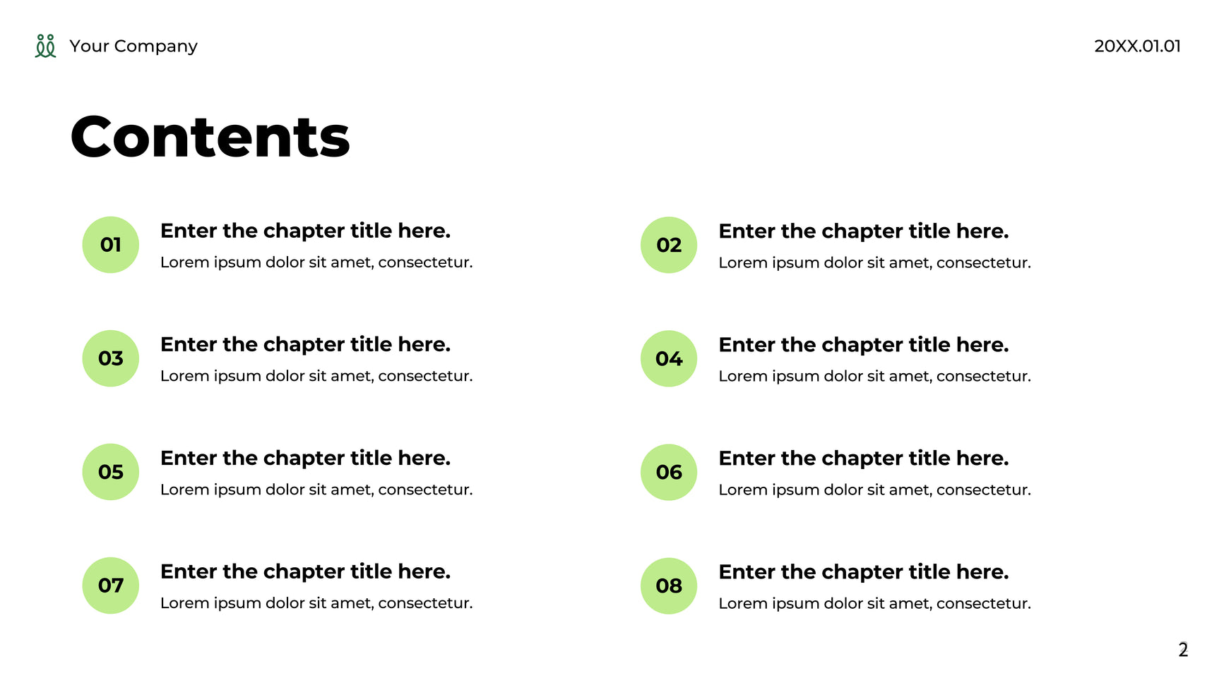 Green Modern Startup Promotion