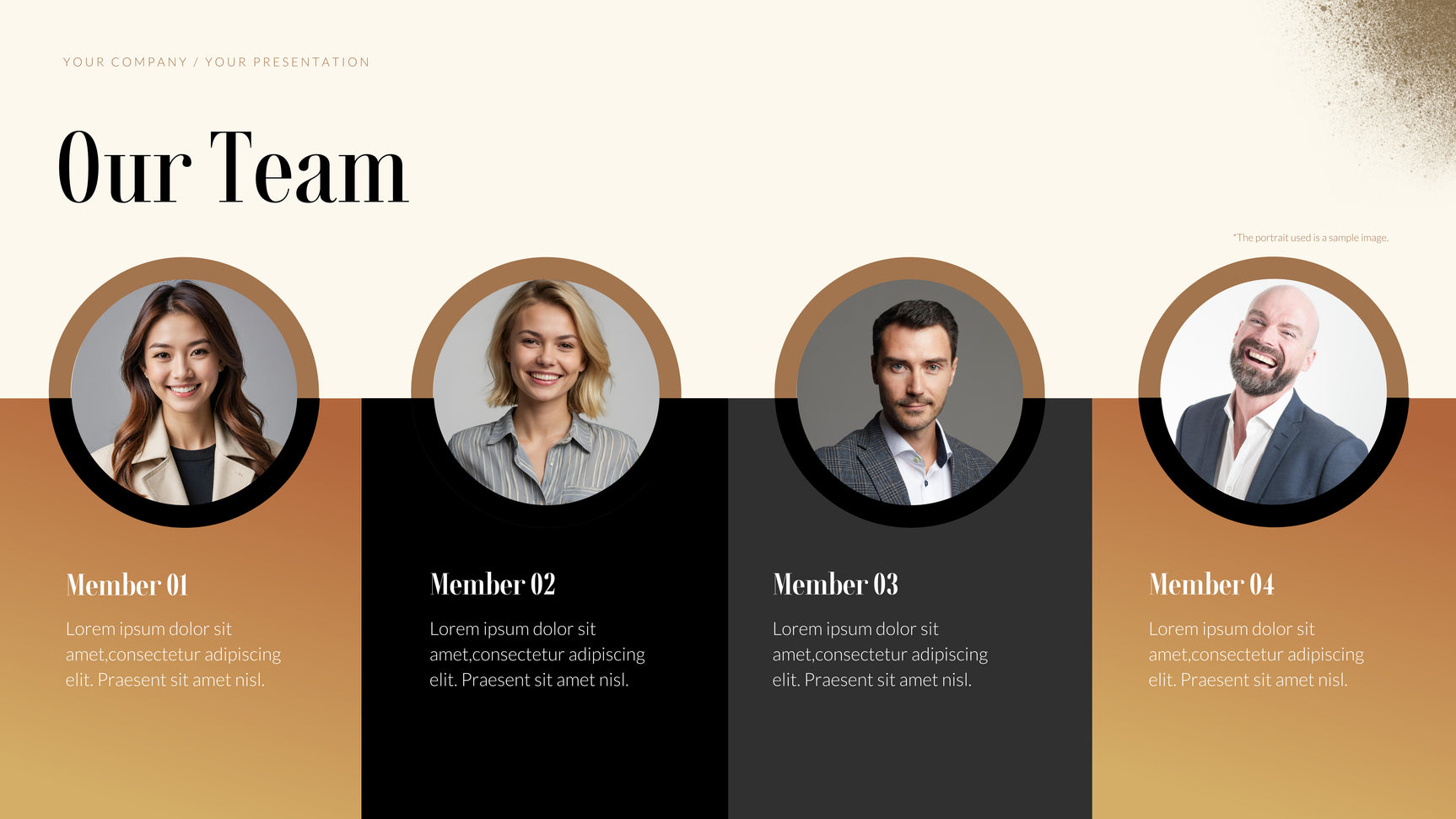 Black Modern Marketing Plan Presentation