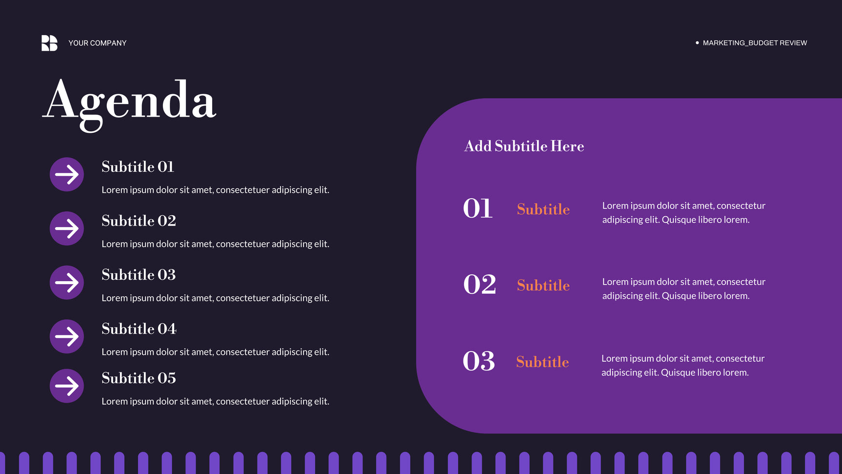 Purple Modern Business Presentation