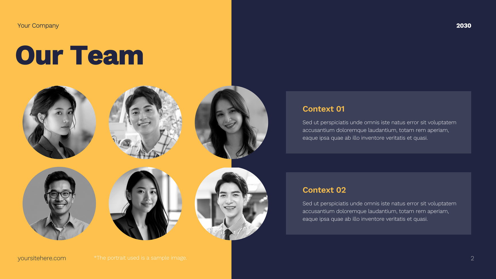 Yellow Modern Marketing Plan