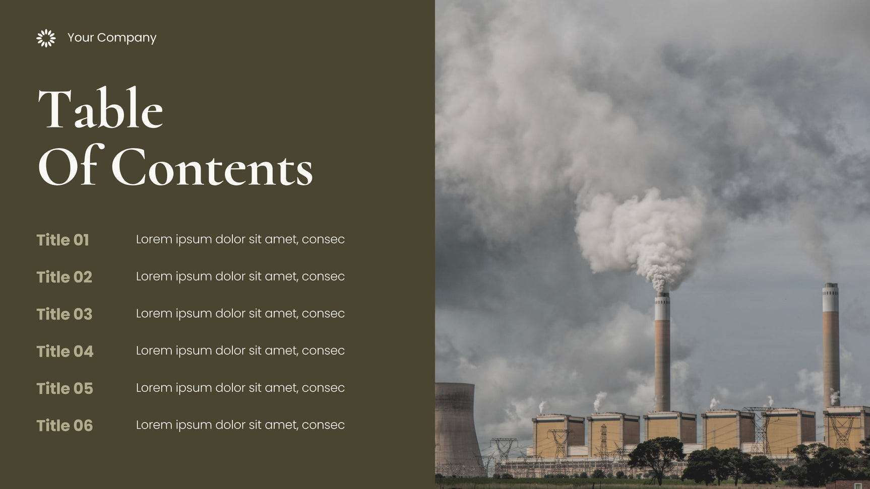 Brown Photocentric Sustainable Earth Presentation