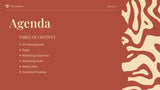 Red Abstract Business Plan