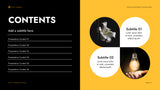 Yellow Modern Advertising Report Presentation
