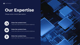Blue Geometric Business Presentation