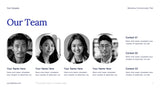 Blue Abstract Marketing Plan