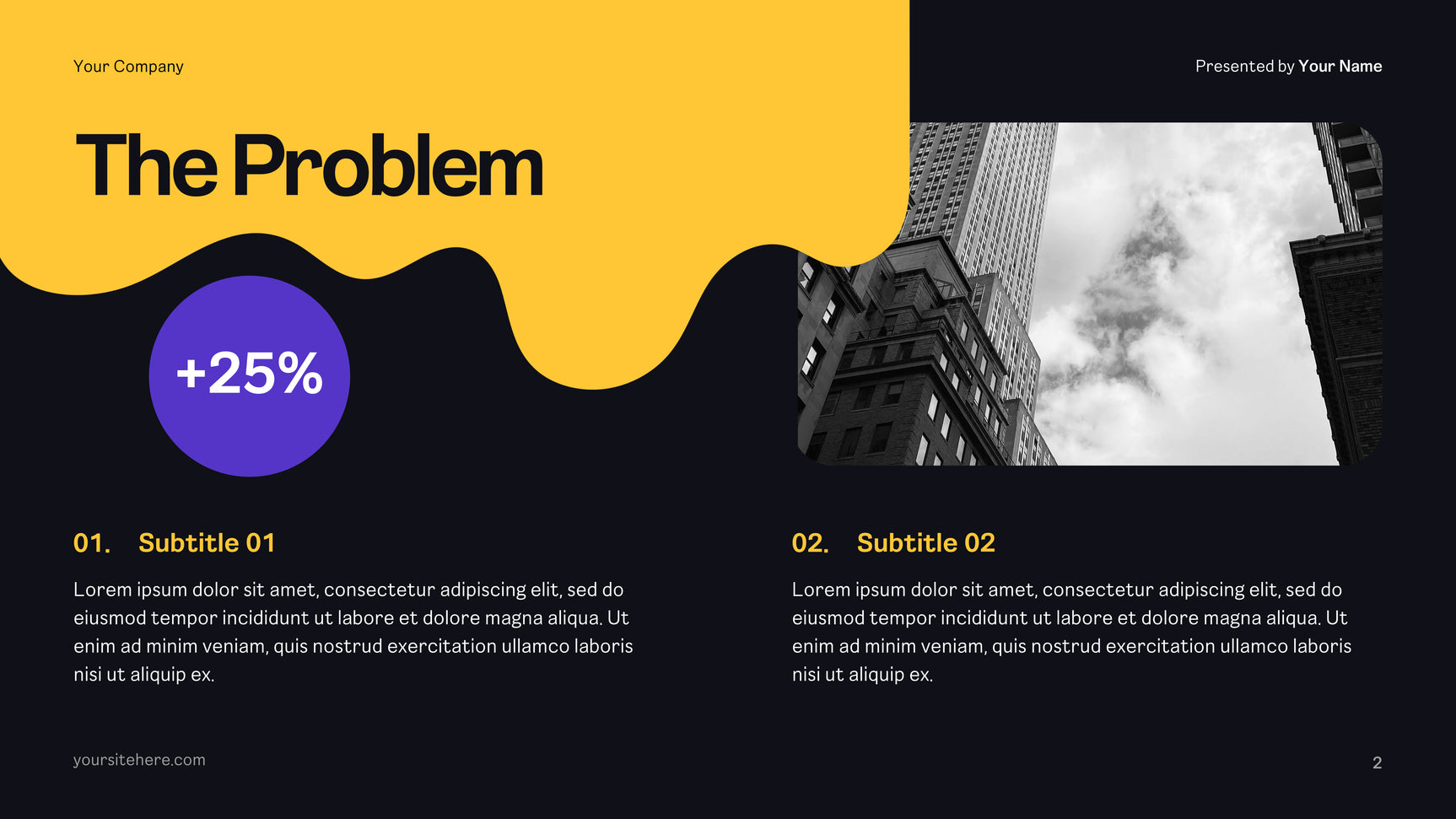 Yellow Modern Advertising Plan