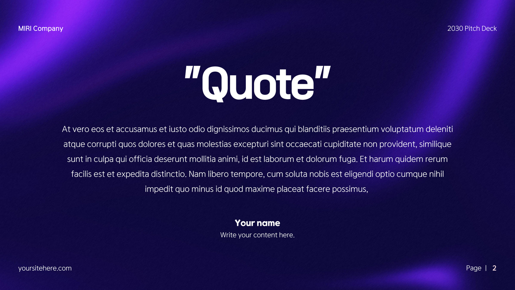 Colorful Modern Media Kit Pitch