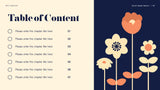 Navy Floral Media Report