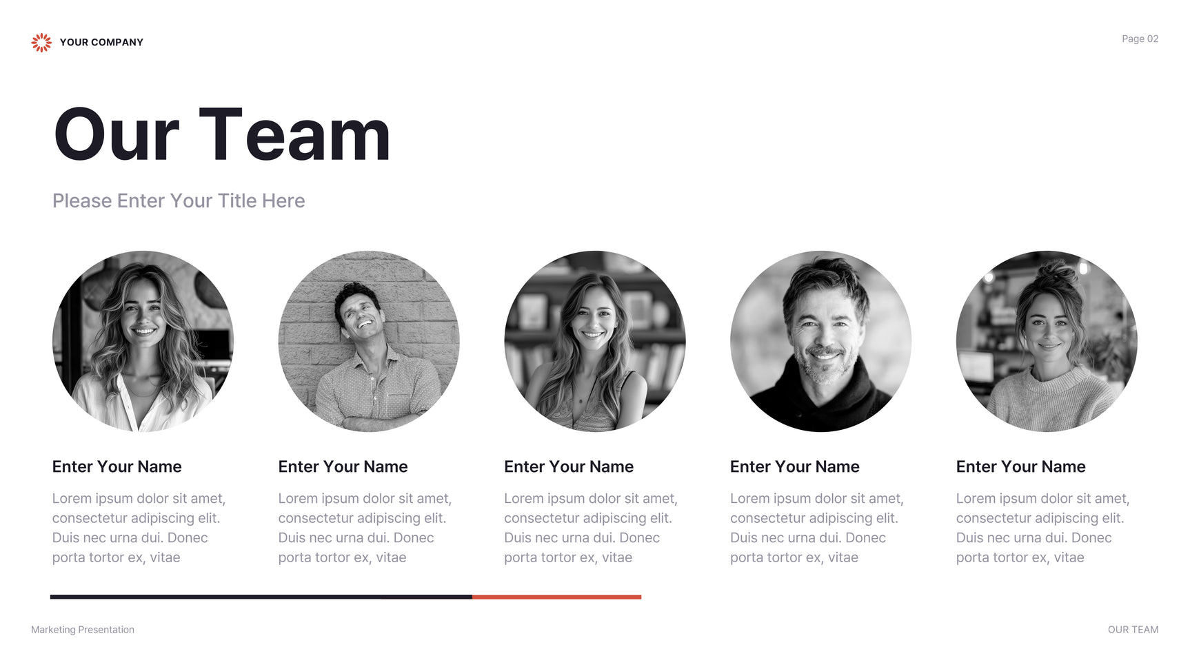 Red Modern Marketing Presentation