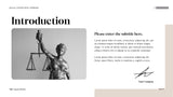 Maroon Professional Legal Consulting Toolkit Presentation