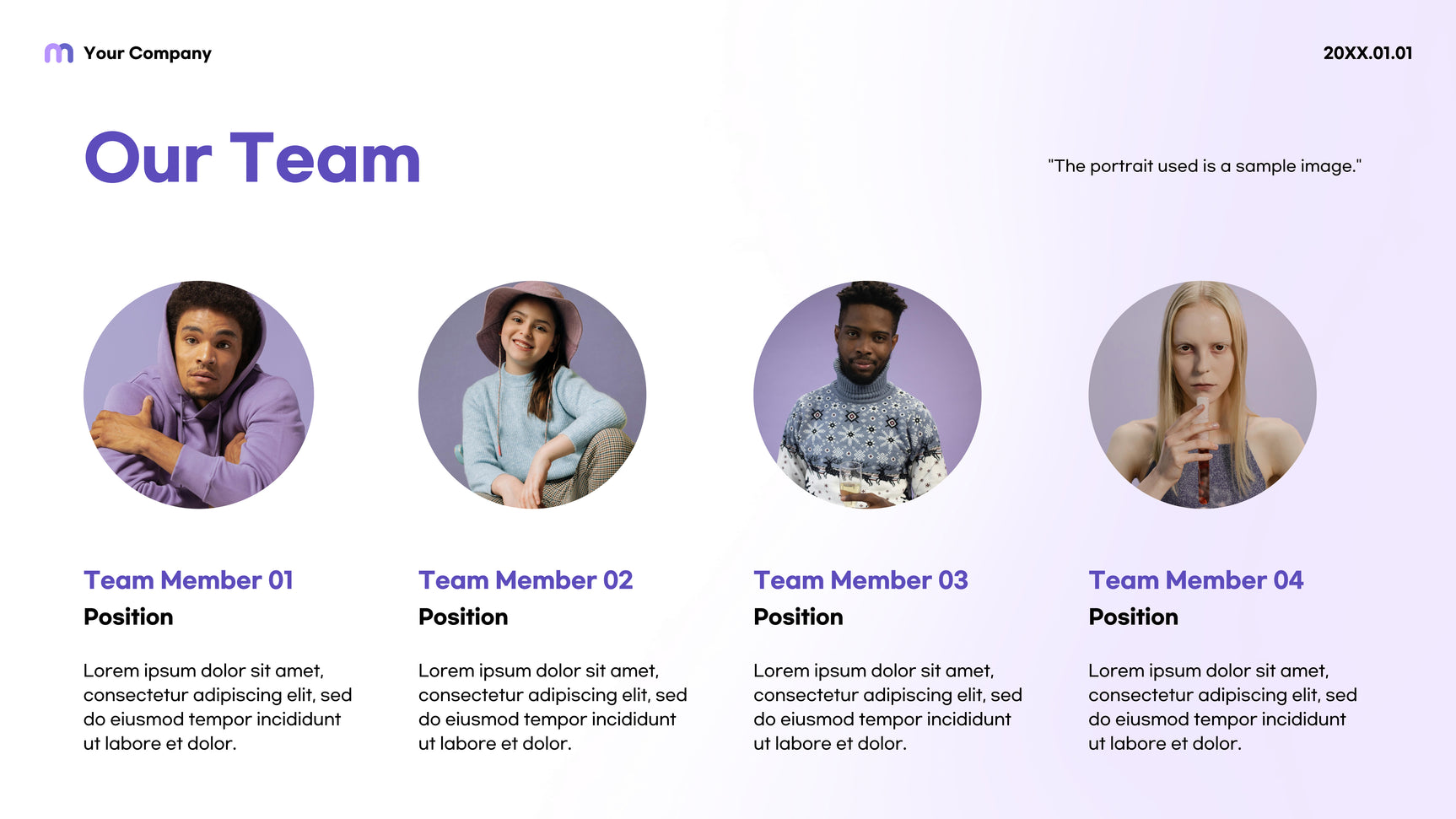 Purple Modern Social Media Promotion