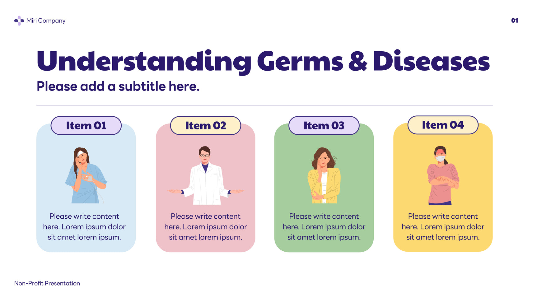 Purple Modern Health Presentation