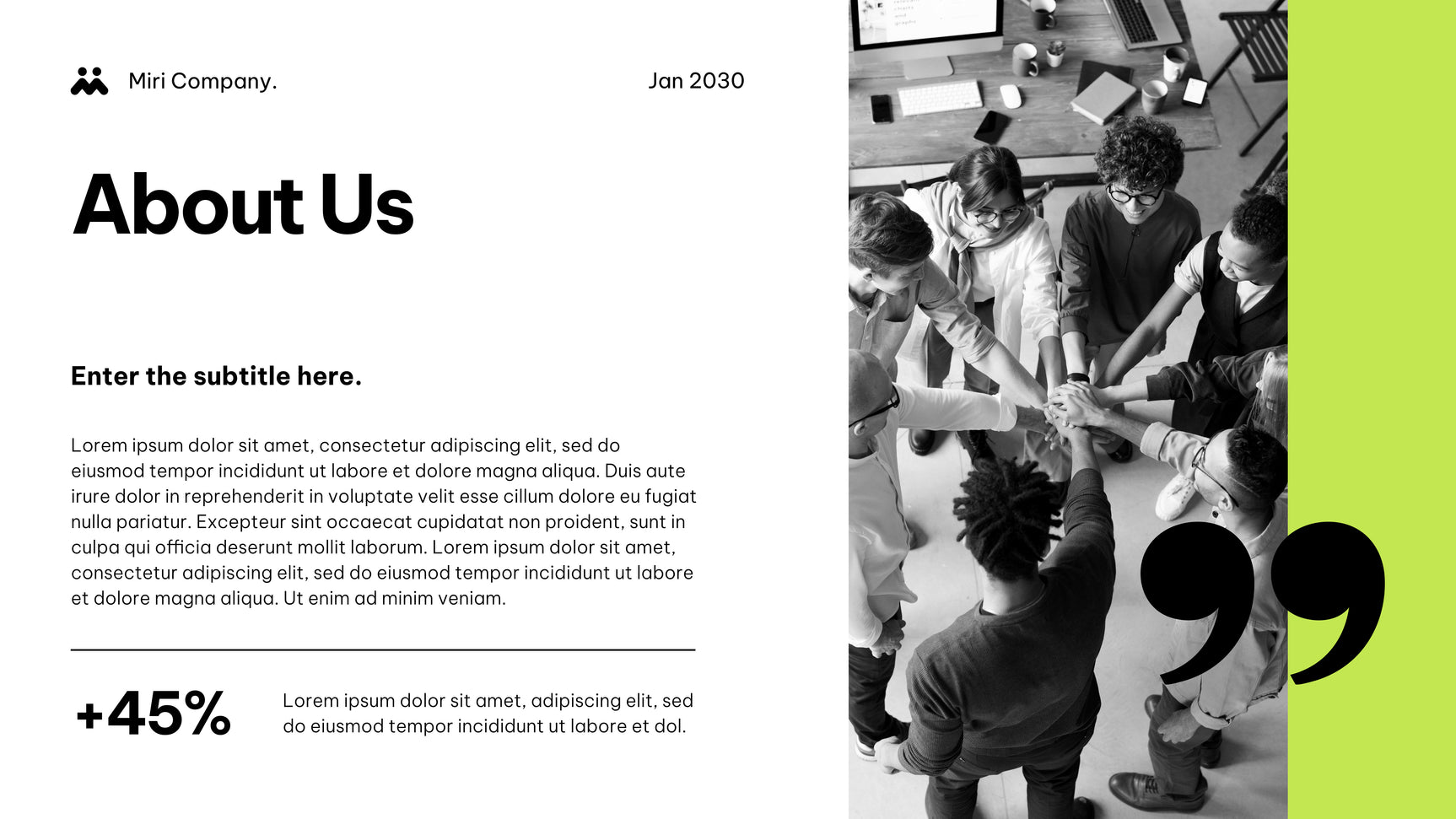 Green Modern Agency Document