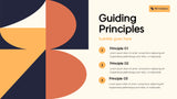 Orange And Cream Abstract Fundraising Proposal Presentation