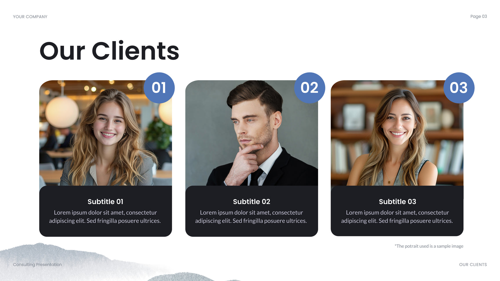 Blue Abstract Business Presentation