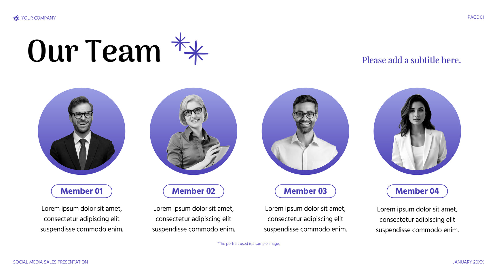 Purple Modern Sales Presentation
