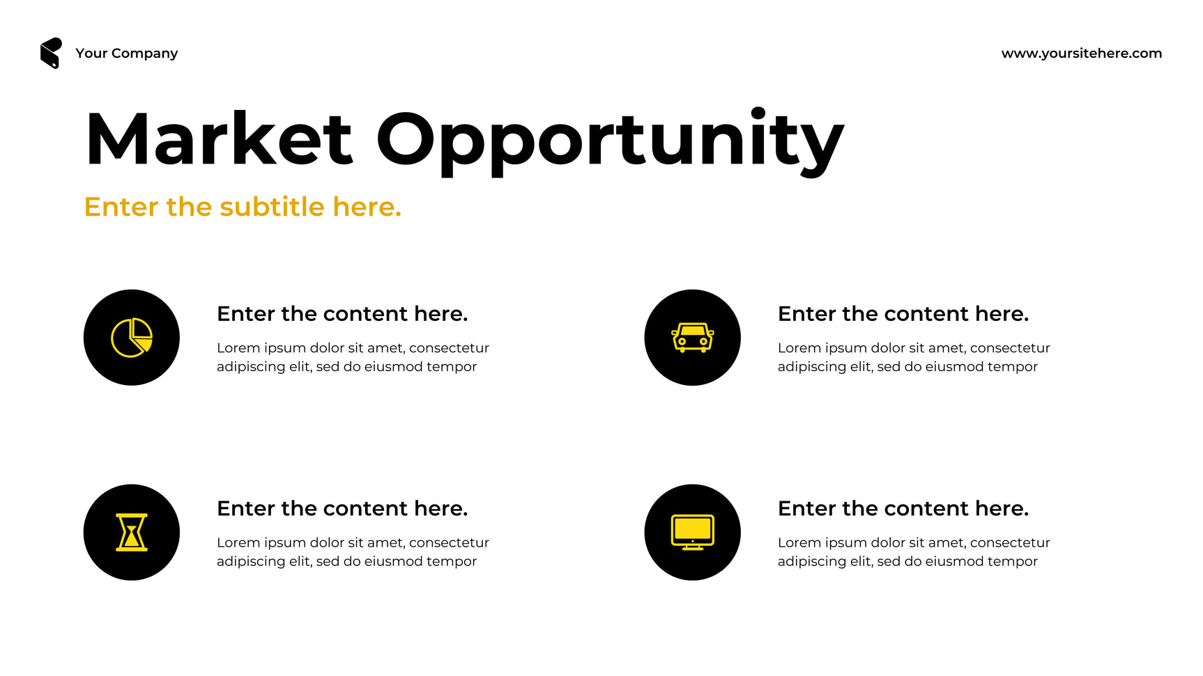 Yellow Bold Marketing Proposal