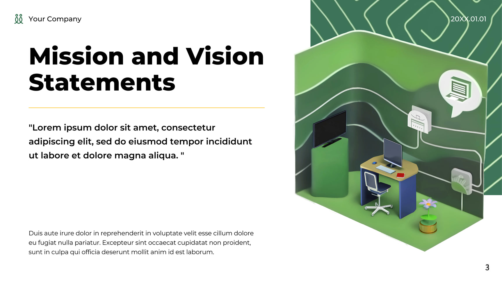 Green Modern Startup Promotion