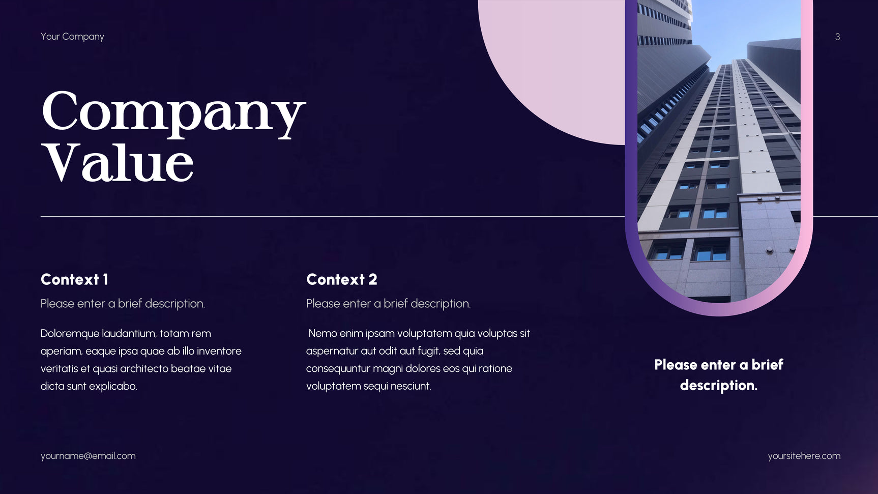Purple Abstract Startup Pitch