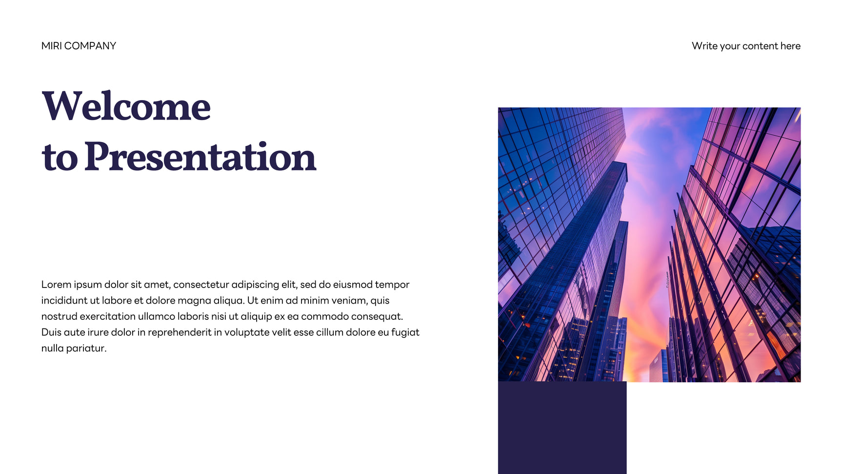 Purple Modern IT Promotion