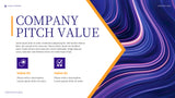 Purple Abstract Startup Pitch