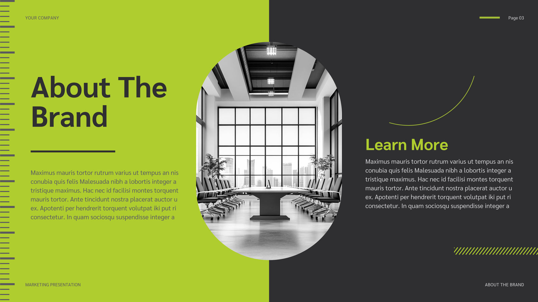 Green Modern Social Media Report