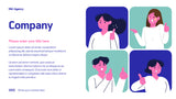 Blue Modern Agency Advertisement