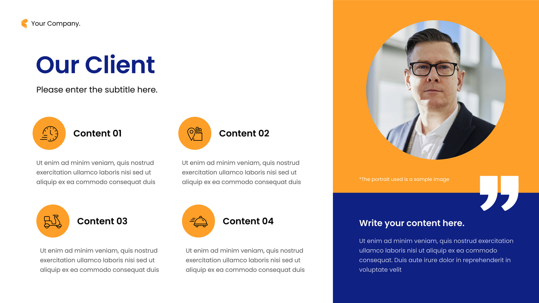 Blue Modern Consulting Presentation