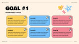 Black Cute Playful Roadmap Presentation