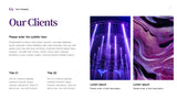 Purple Abstract Business Presentation
