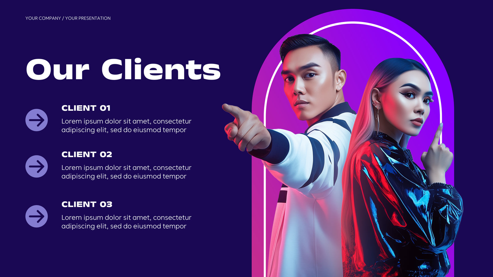 Purple Modern Business Presentation