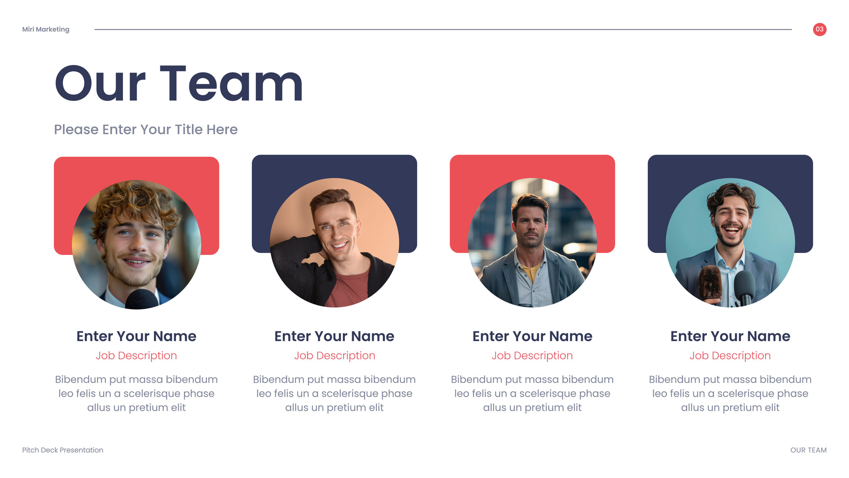 Red Geometric Business Presentation