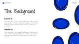 Blue Abstract Strategy Document