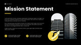 Yellow Modern Marketing Report