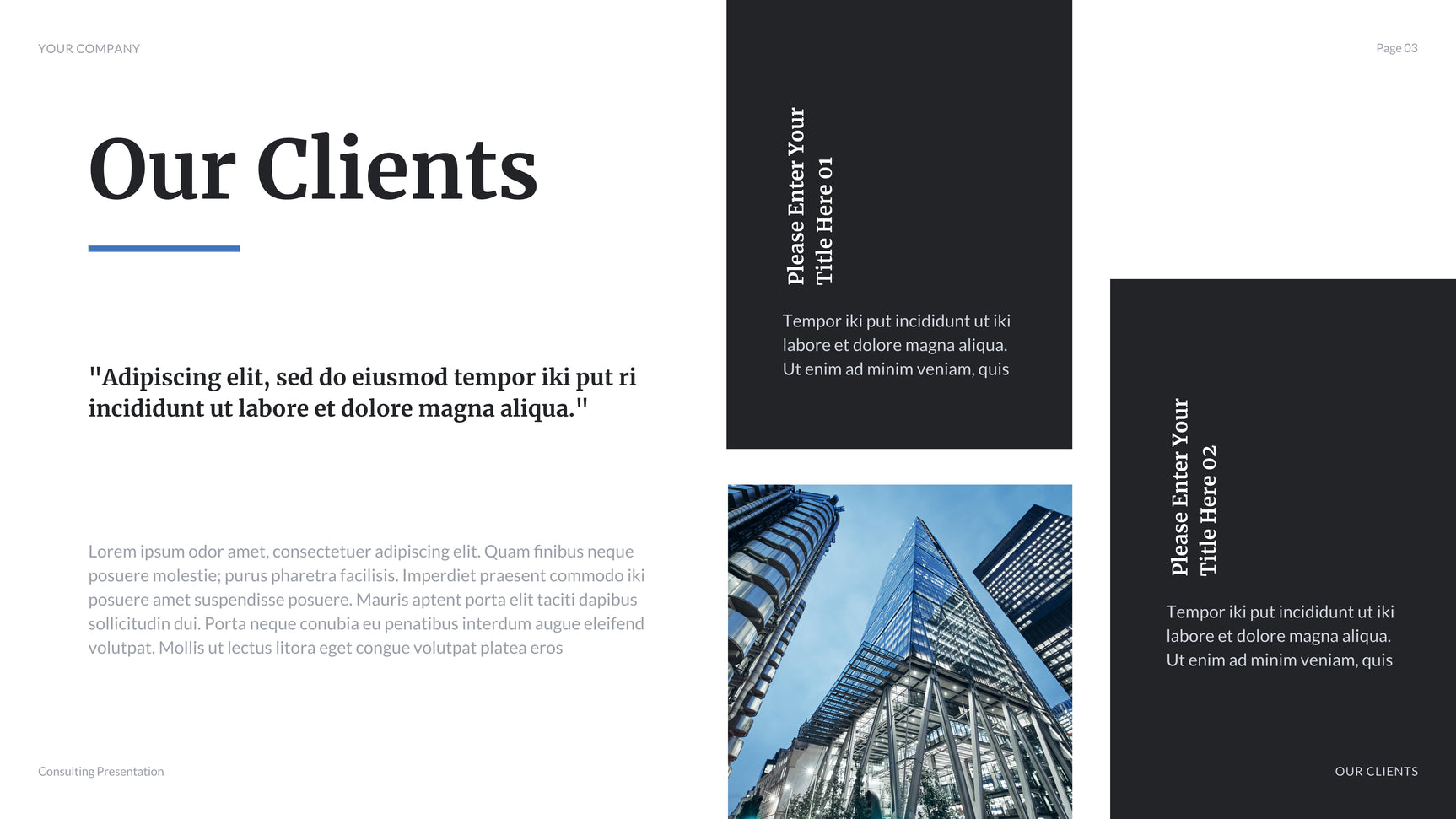 Blue Modern Business Presentation