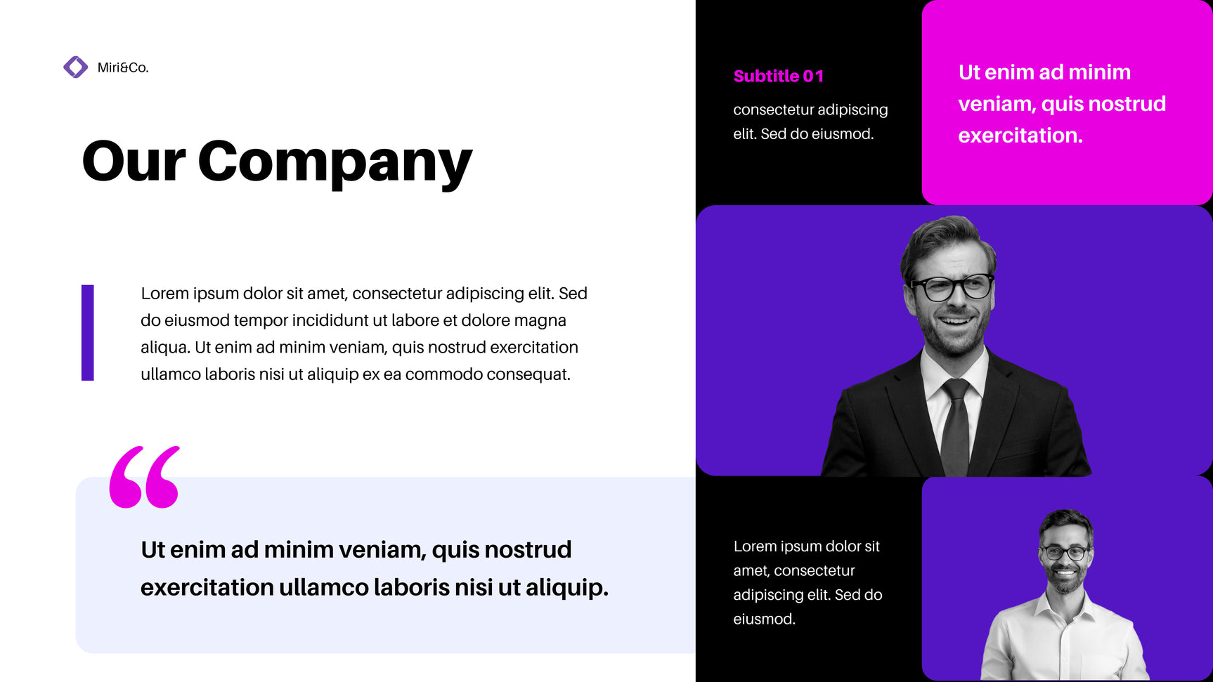 Purple Modern Cybersecurity Promotion