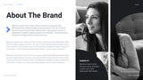 Blue Modern Social Media Report