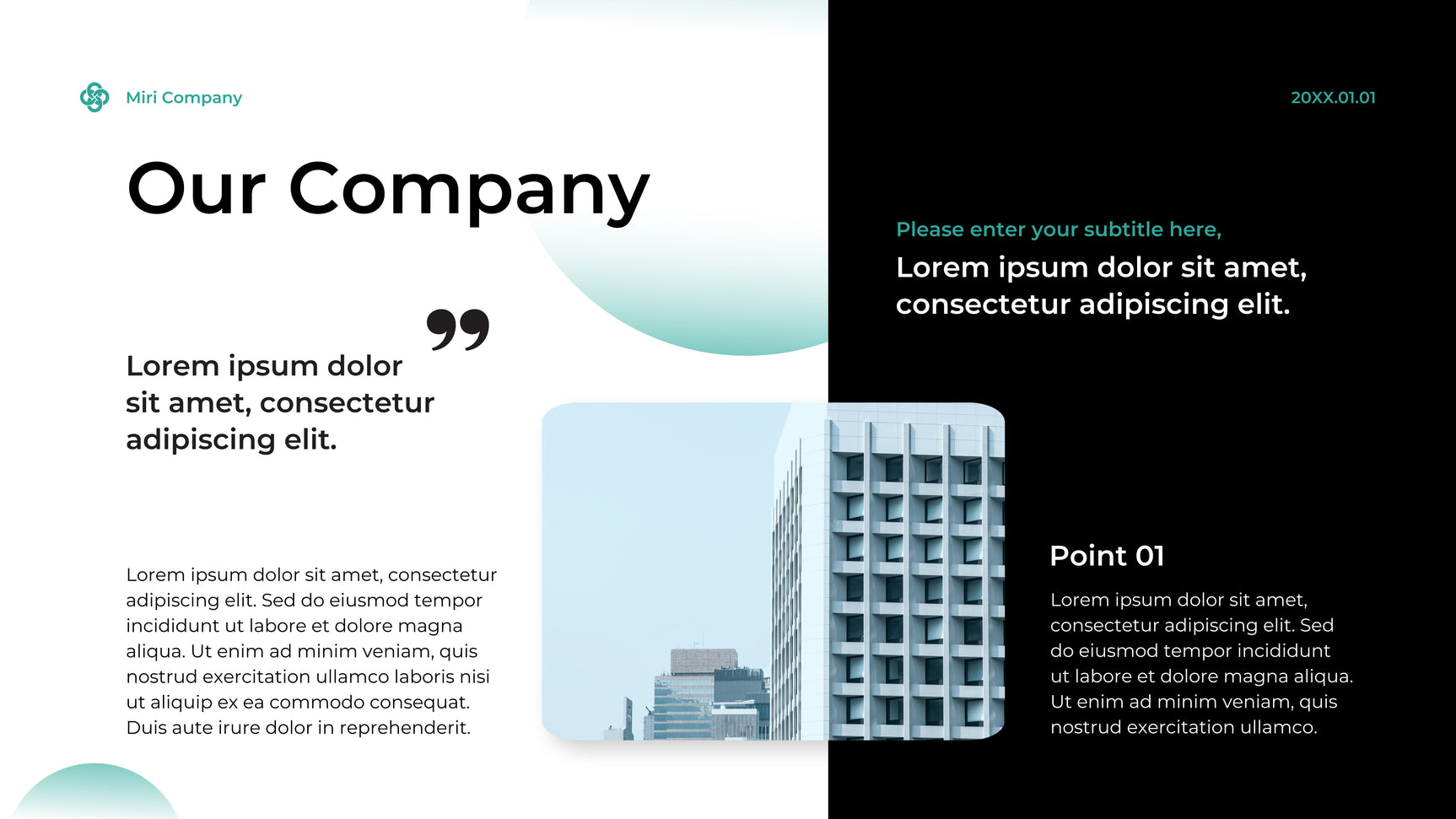 Teal Modern Cybersecurity Advertisement