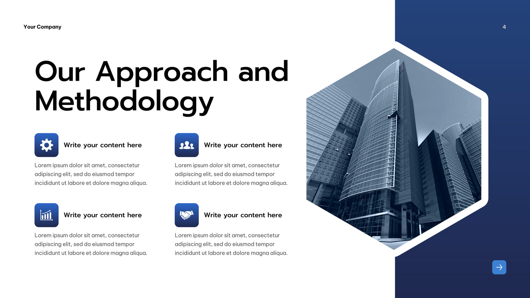Blue Modern Business Presentation