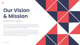 Red Geometric Business Presentation