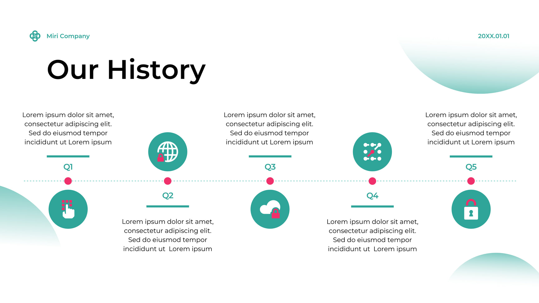 Teal Modern Cybersecurity Advertisement