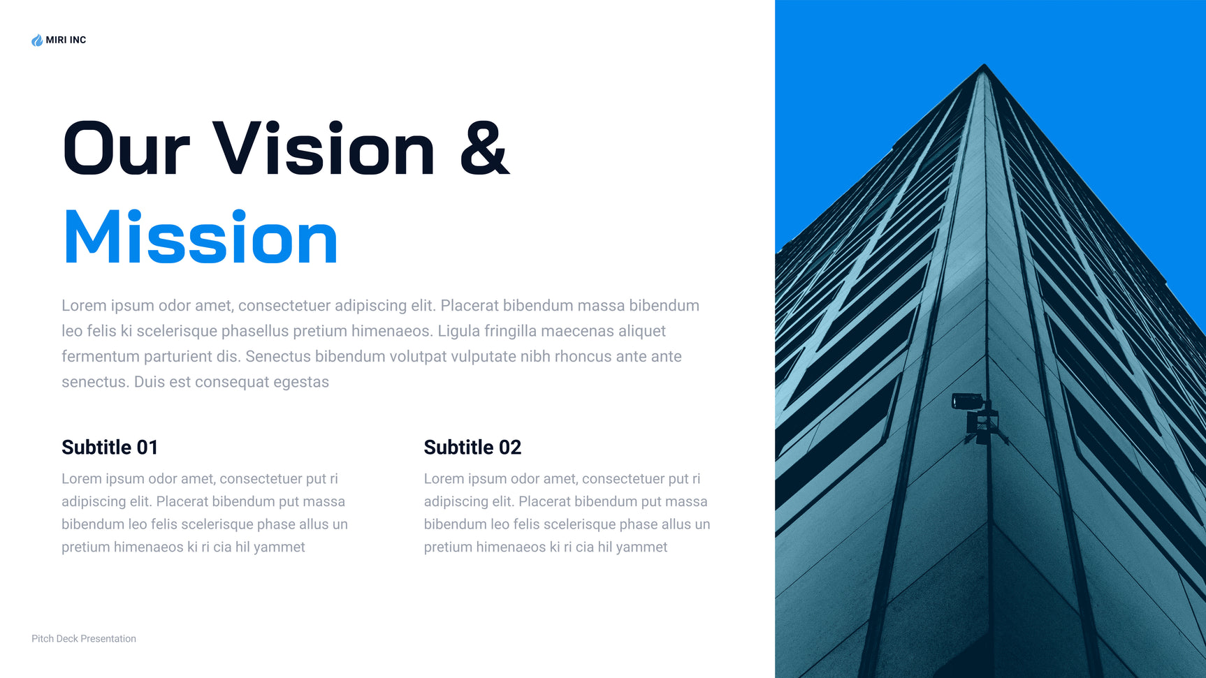 Blue Modern Business Presentation