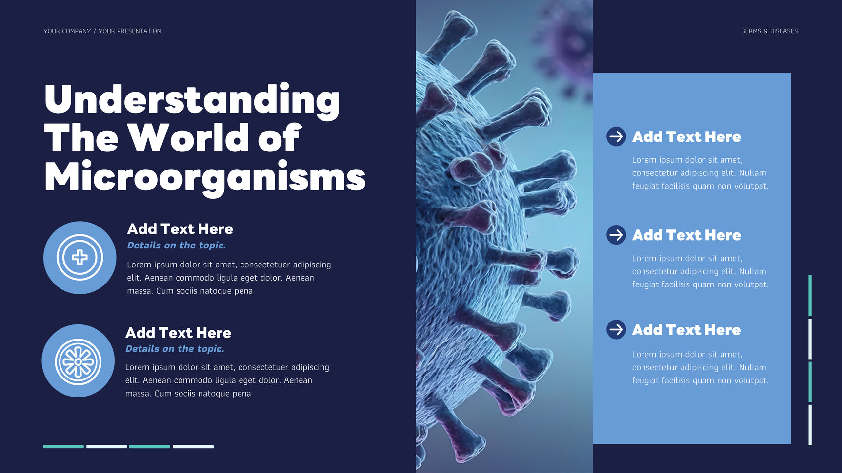 Teal Modern Health Presentation
