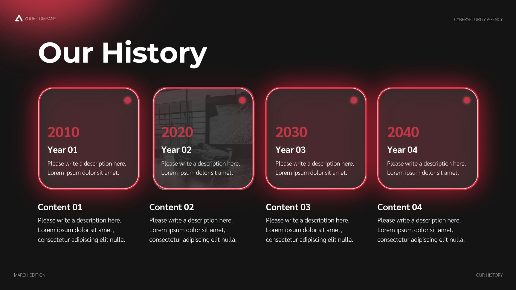 Red Modern Cybersecurity Promotion
