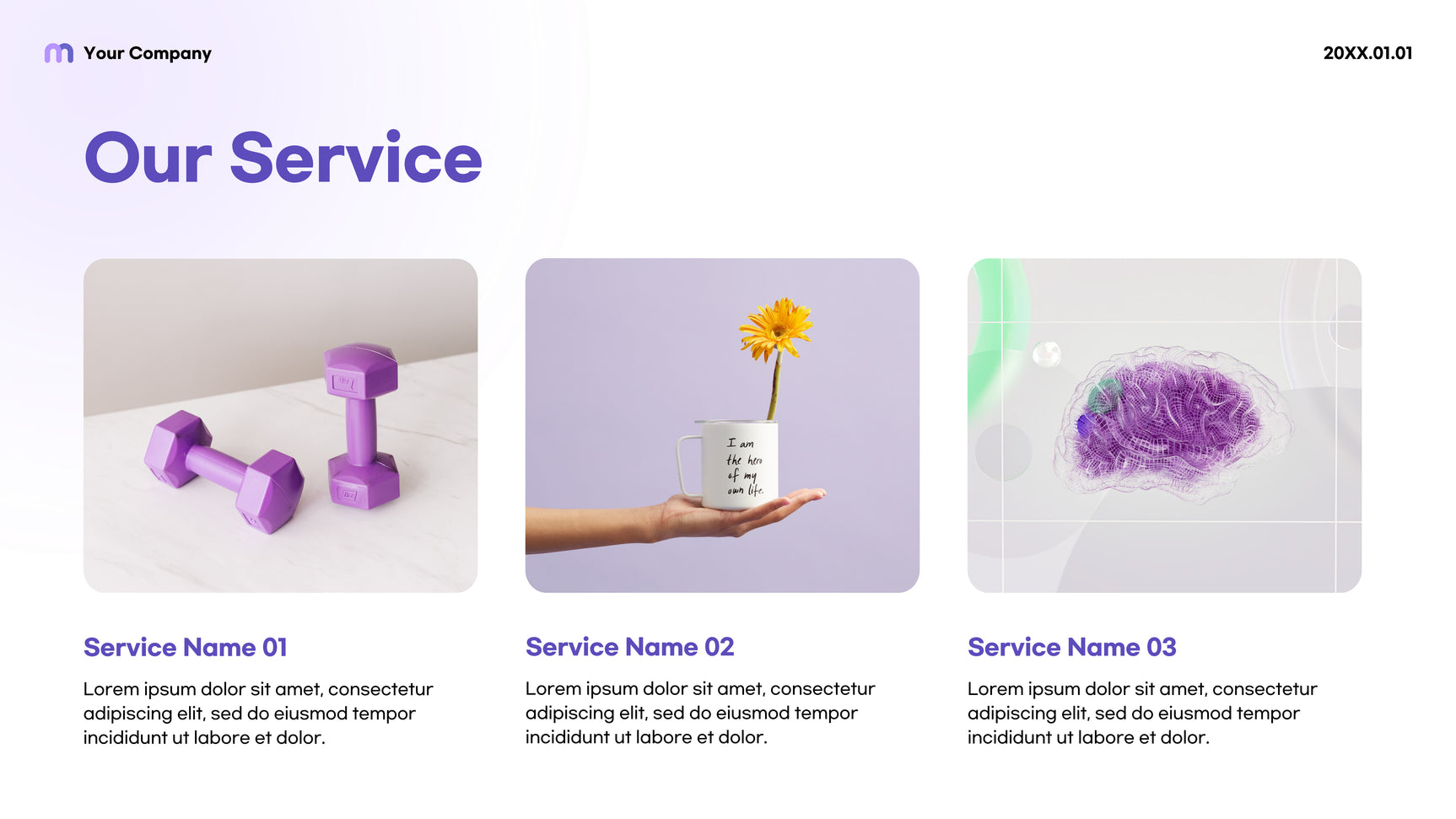Purple Modern Social Media Promotion