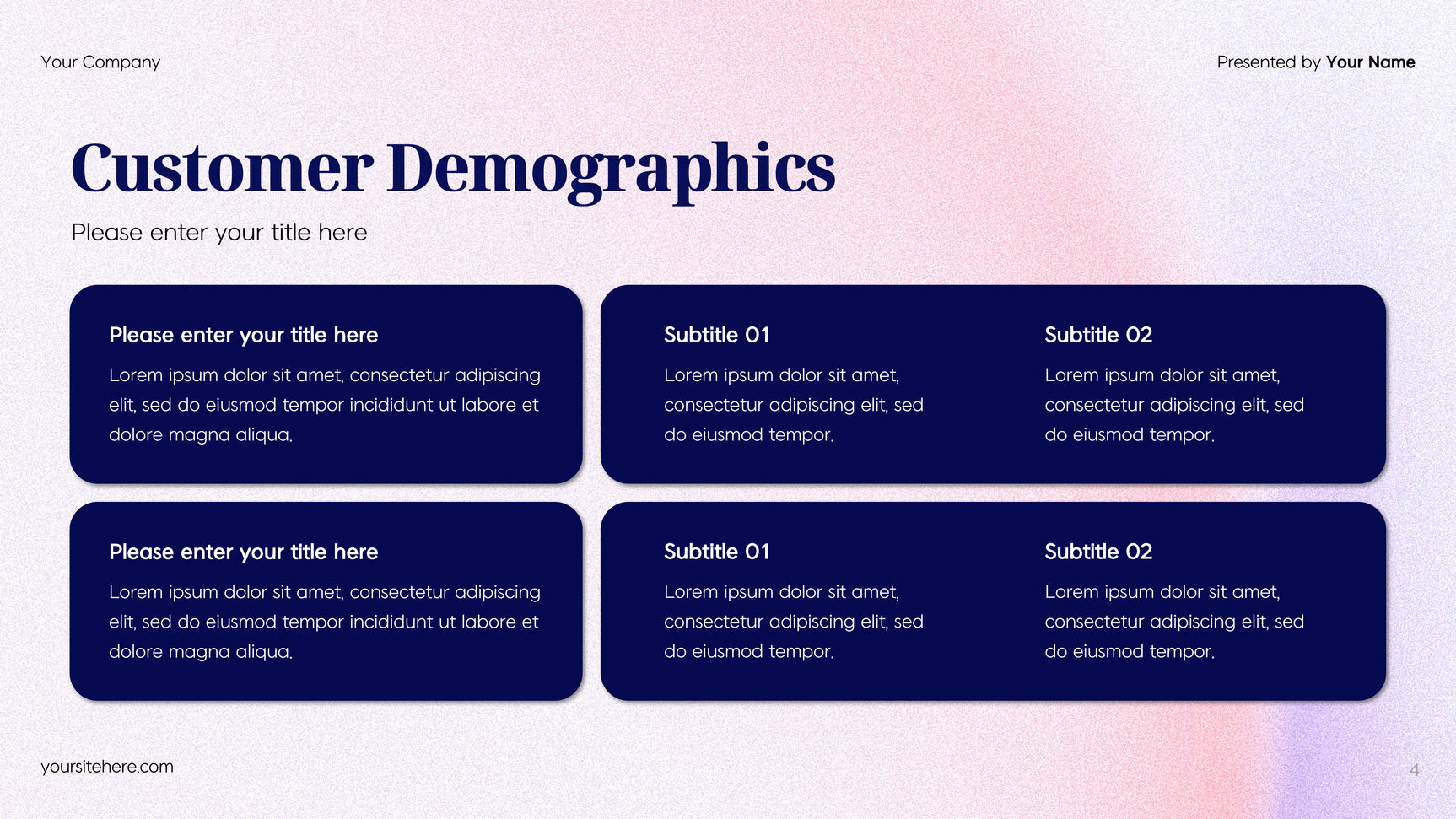 Blue Modern Advertising Plan