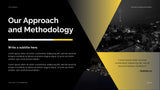 Black Yellow Modern Business Consulting Presentation
