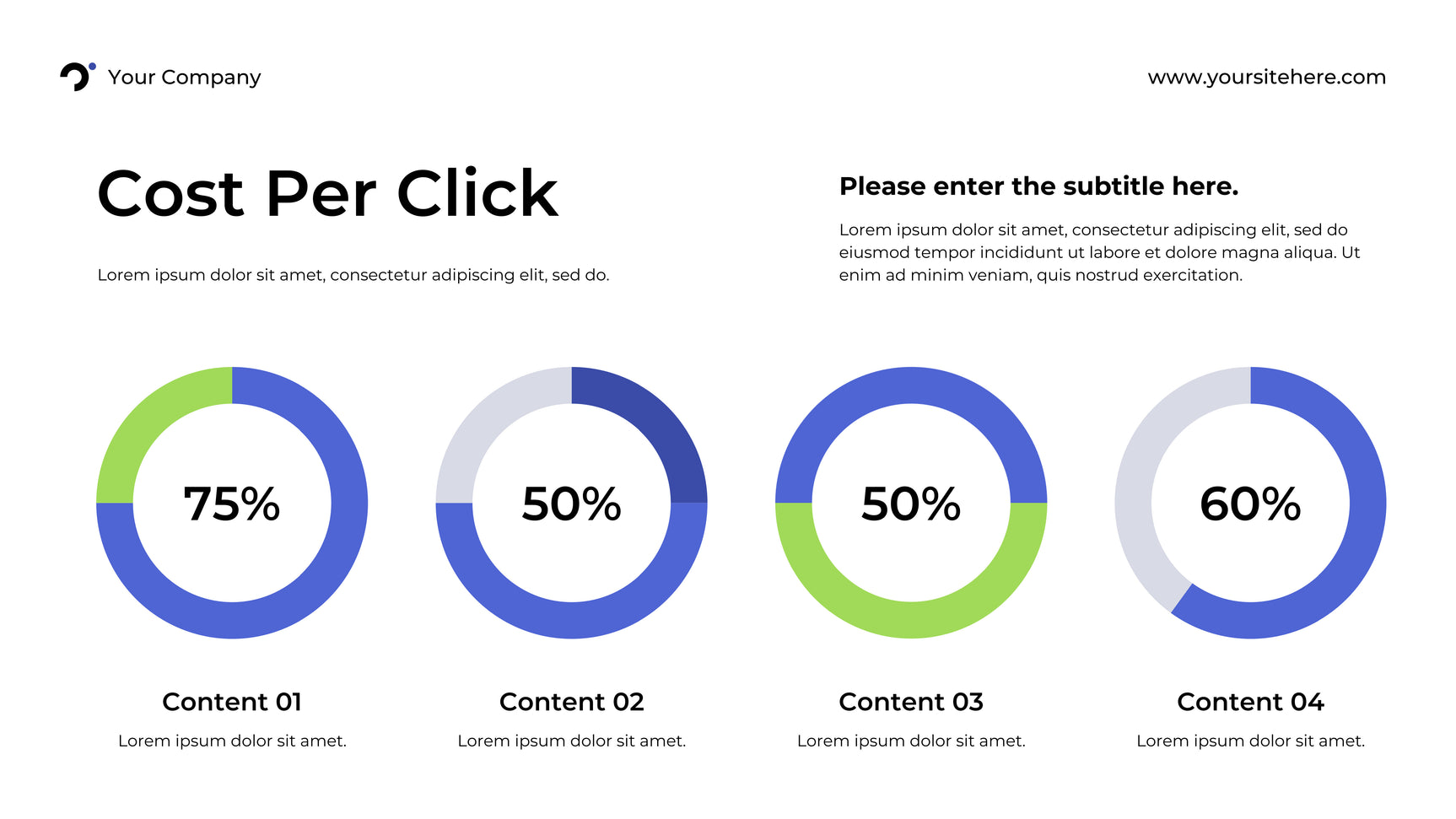 White Modern Marketing Report